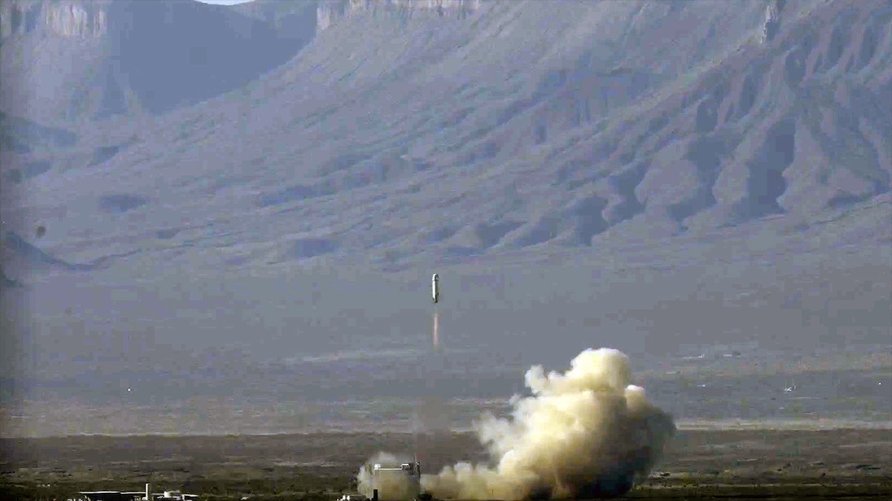 Blue Origin crew, including history's 100th woman to fly to space, lands safely (video)