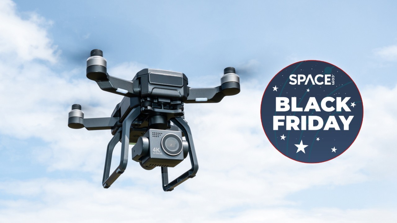 Double discount Black Friday drone deal: Over 65% off, save $405!