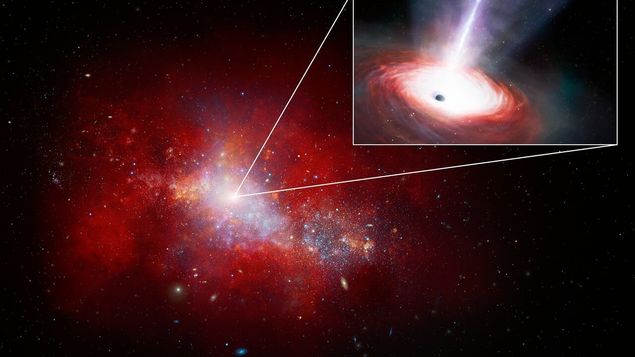 'Fastest-feeding' black hole of the early universe found! But does it break the laws of physics?