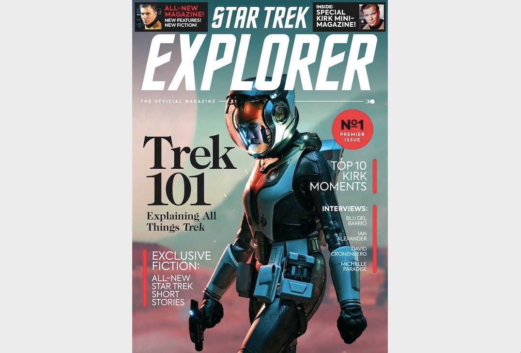 Read an exclusive excerpt from Titan's relaunched 'Trek' magazine 'Star Trek Explorer'