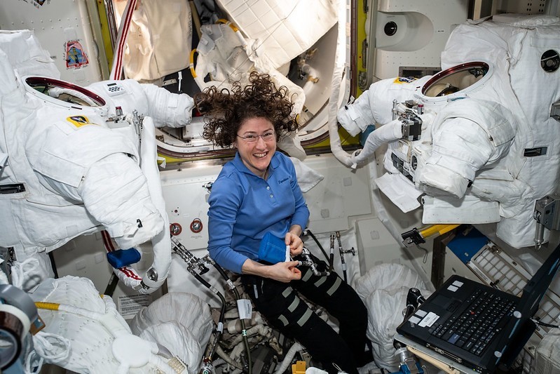 NASA astronaut Christina Koch is breaking records and inspiring the next generation