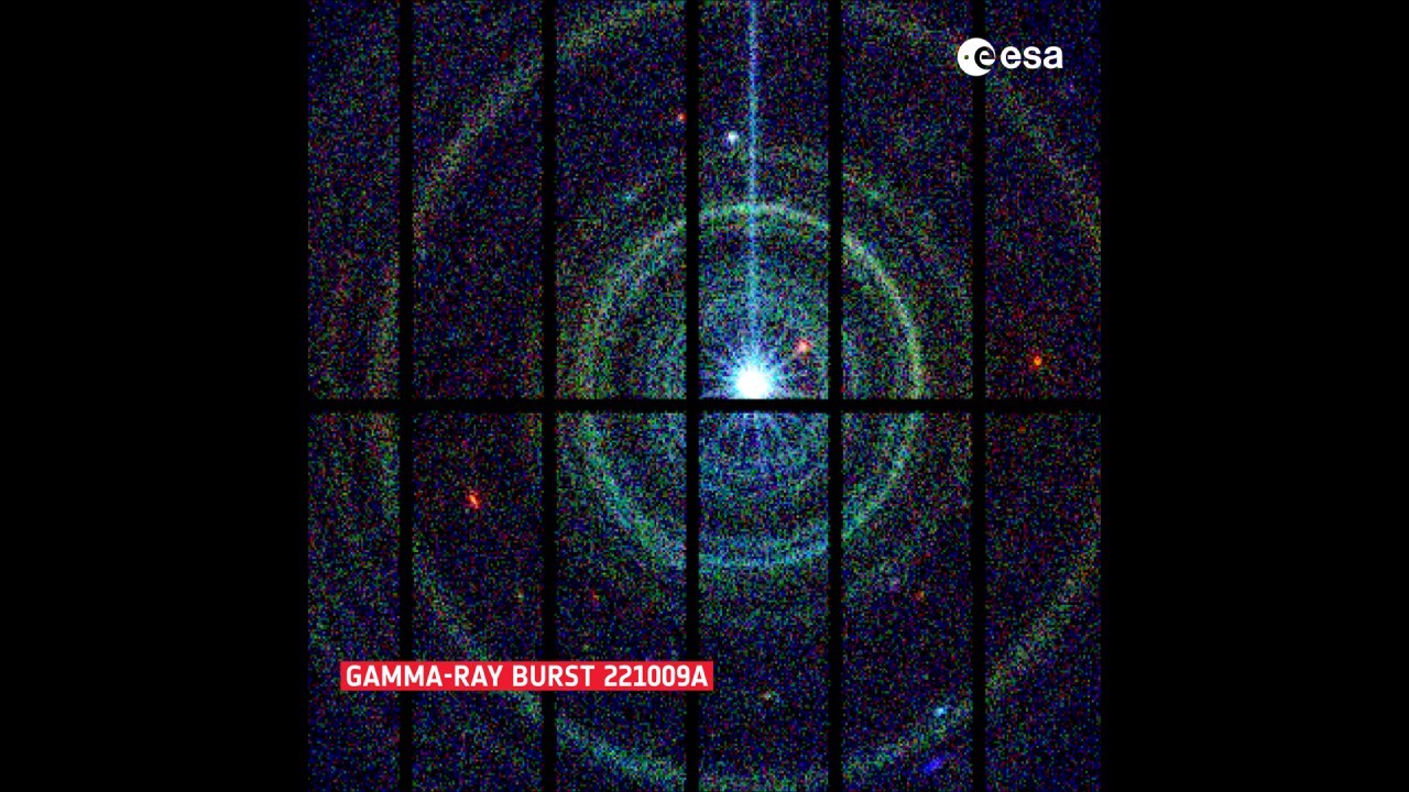 How the gamma-ray burst of the century surprised spacecraft operators