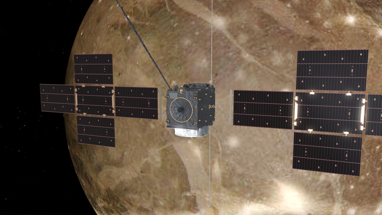 Europe's JUICE Jupiter probe fixes antenna glitch in deep space (video)