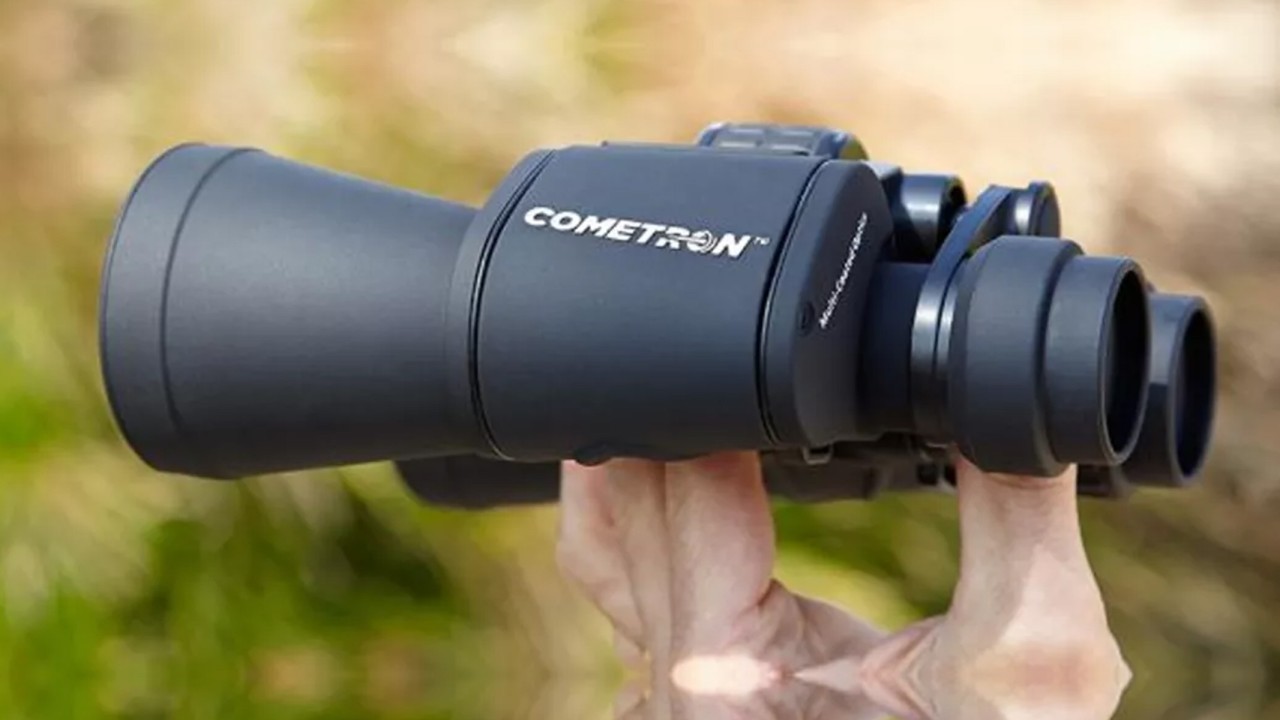 For one day only, the Celestron Cometron 7x50 bincoulars are now just $23.76!