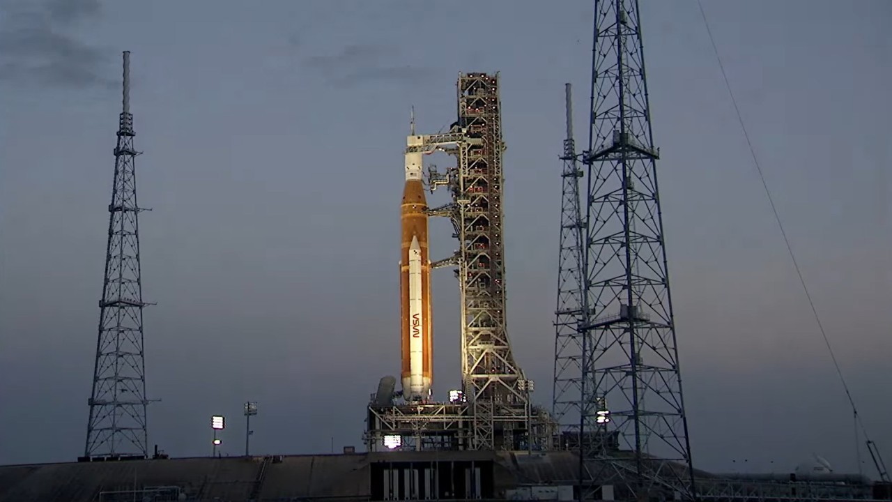 How to watch NASA's Artemis 1 moon rocket on the launch pad live online