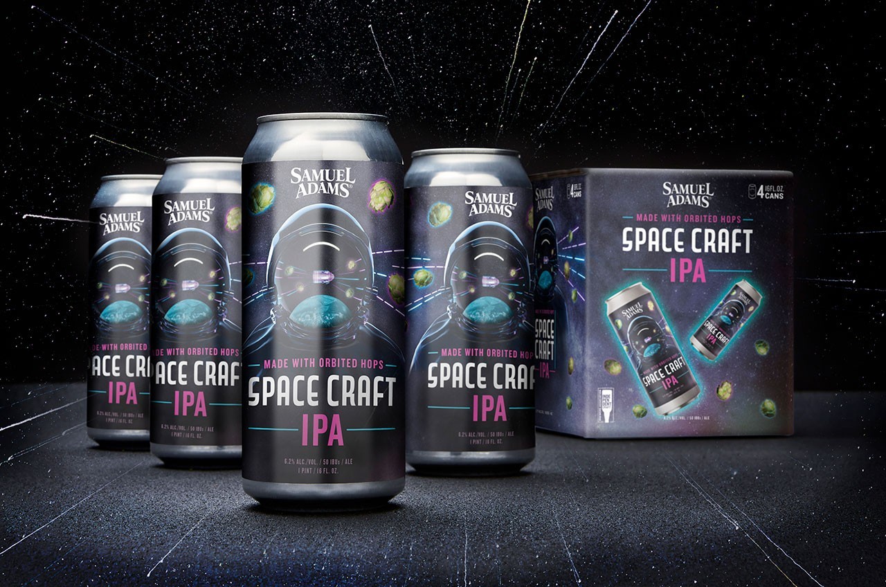 Samuel Adams brews 'Space Craft' beer with Inspiration4-flown hops