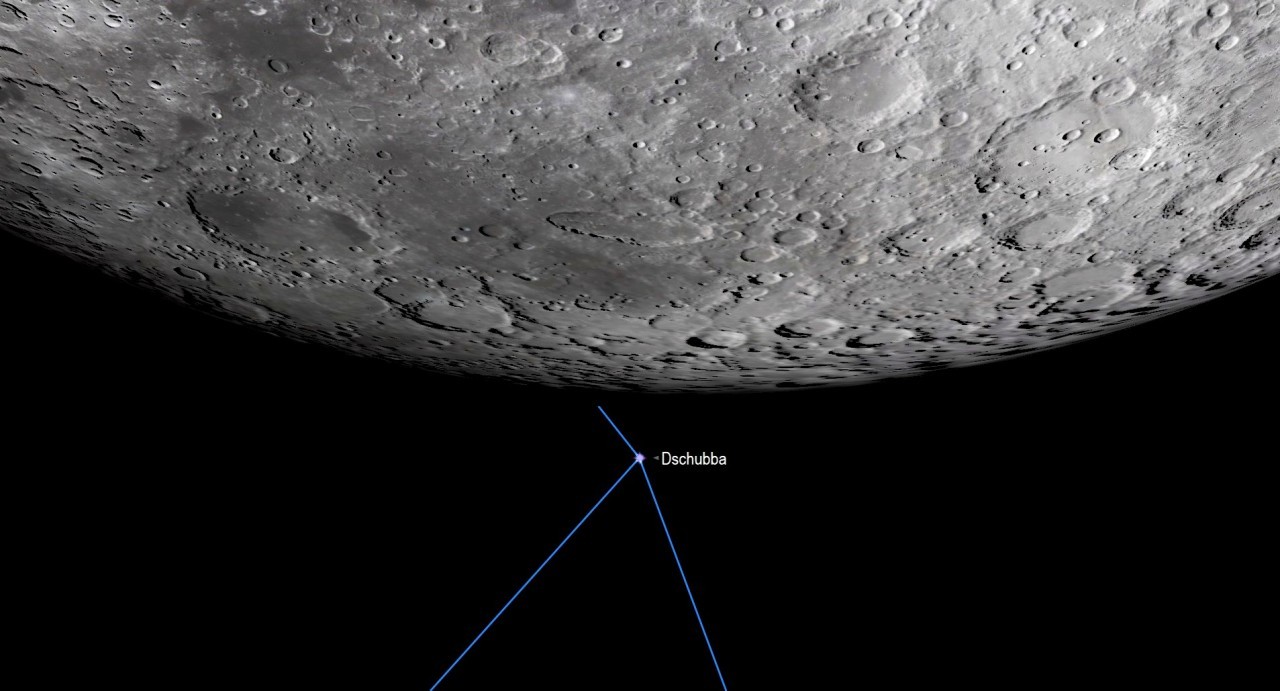 The moon will block a bright double star tonight. Here's how to see it.