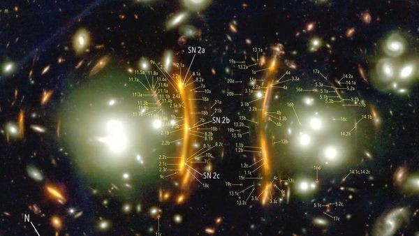 Supernova in James Webb Space Telescope image could help solve one of the universe's biggest mysteries