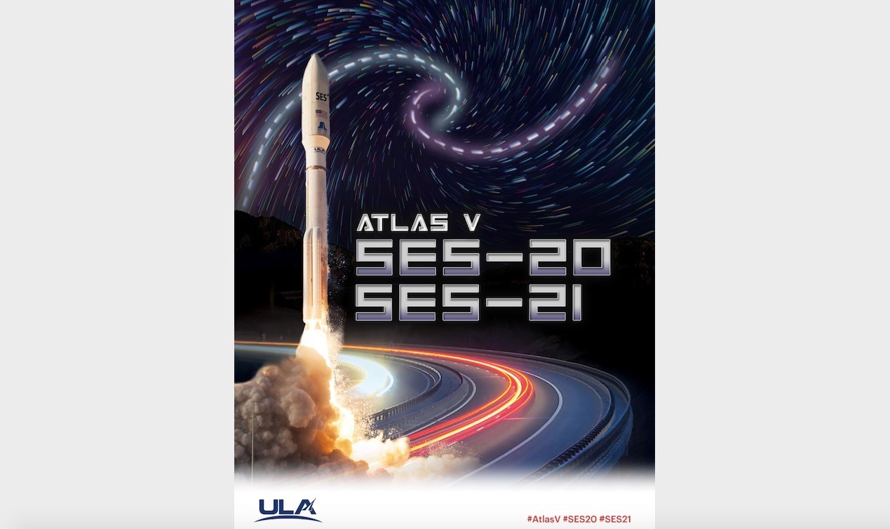 Watch an Atlas V rocket launch 2 communications satellites on Tuesday