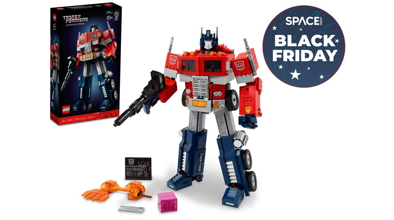 Crush the Decepticons with $30 off this Lego Optimus Prime set