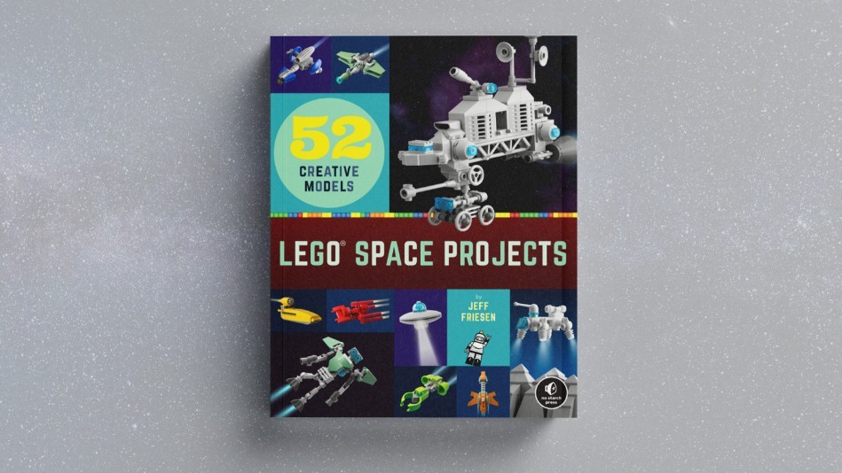 Learn how to create extraordinary Lego spacecraft with the 'Lego Space Projects' guidebook