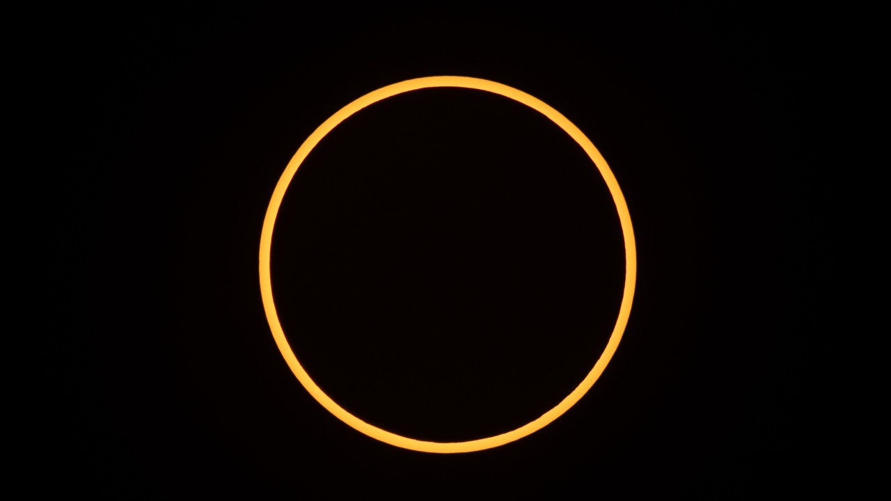 How long will the annular solar eclipse on Oct. 2 last?