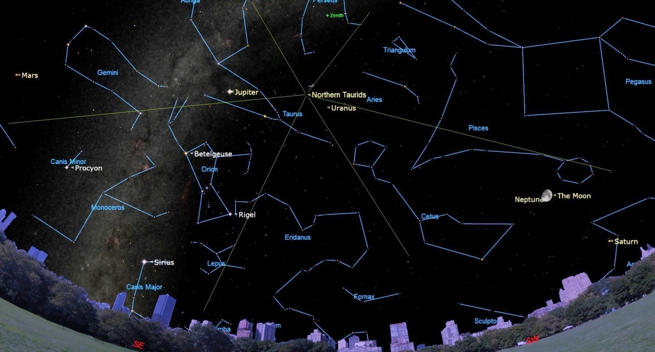 Don't miss the Taurid meteor shower peak with colorful fireballs and shooting stars this week