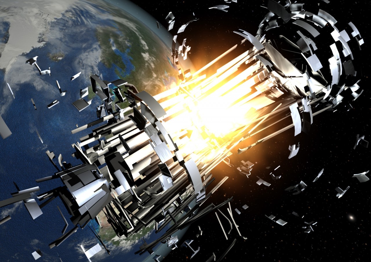 Kessler Syndrome and the space debris problem