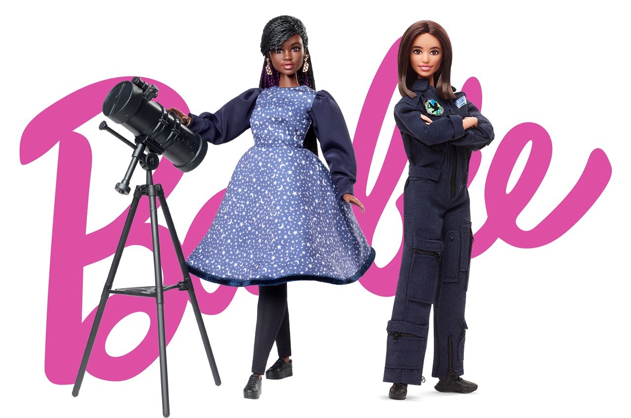 One-of-kind Barbie dolls honor citizen astronaut, space scientist as role models on International Women's Day