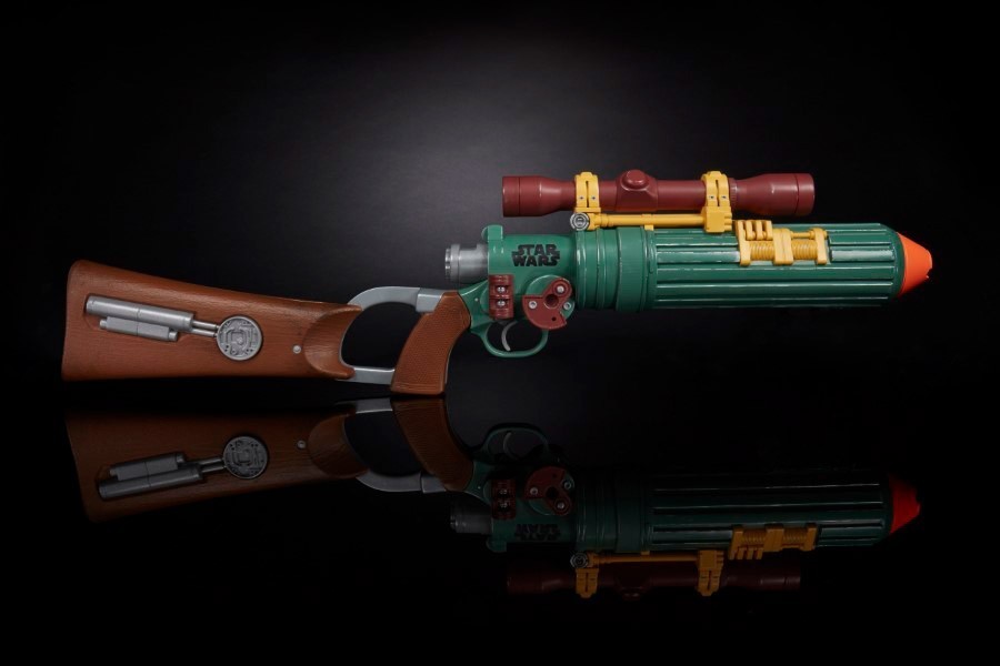 Be just like Boba Fett with Hasbro's wicked Star Wars Nerf EE-3 Carbine Blaster