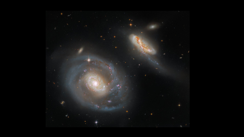 Hubble eyes two stunning galaxies before future James Webb Space Telescope observations