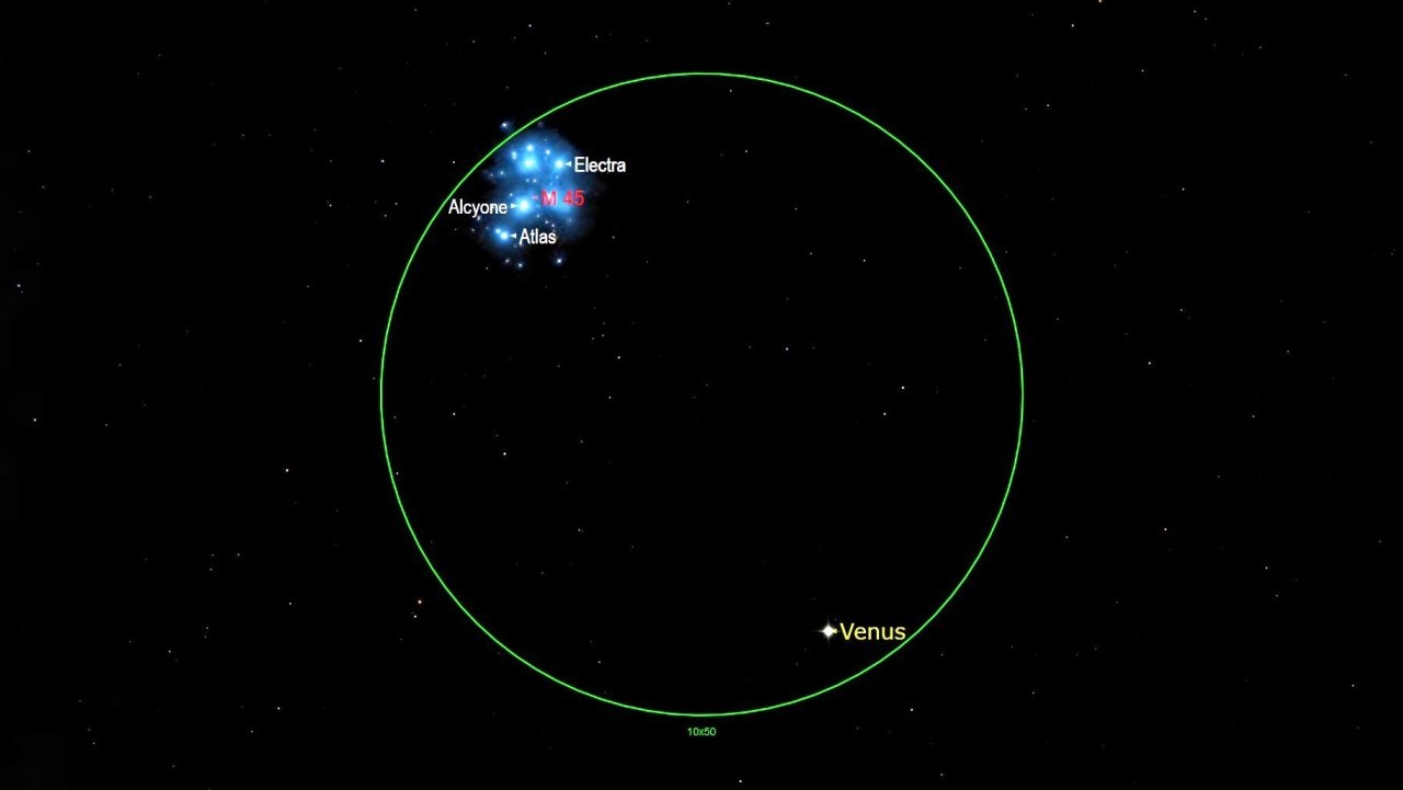 Spot Venus near the Pleiades in the predawn sky on Thursday