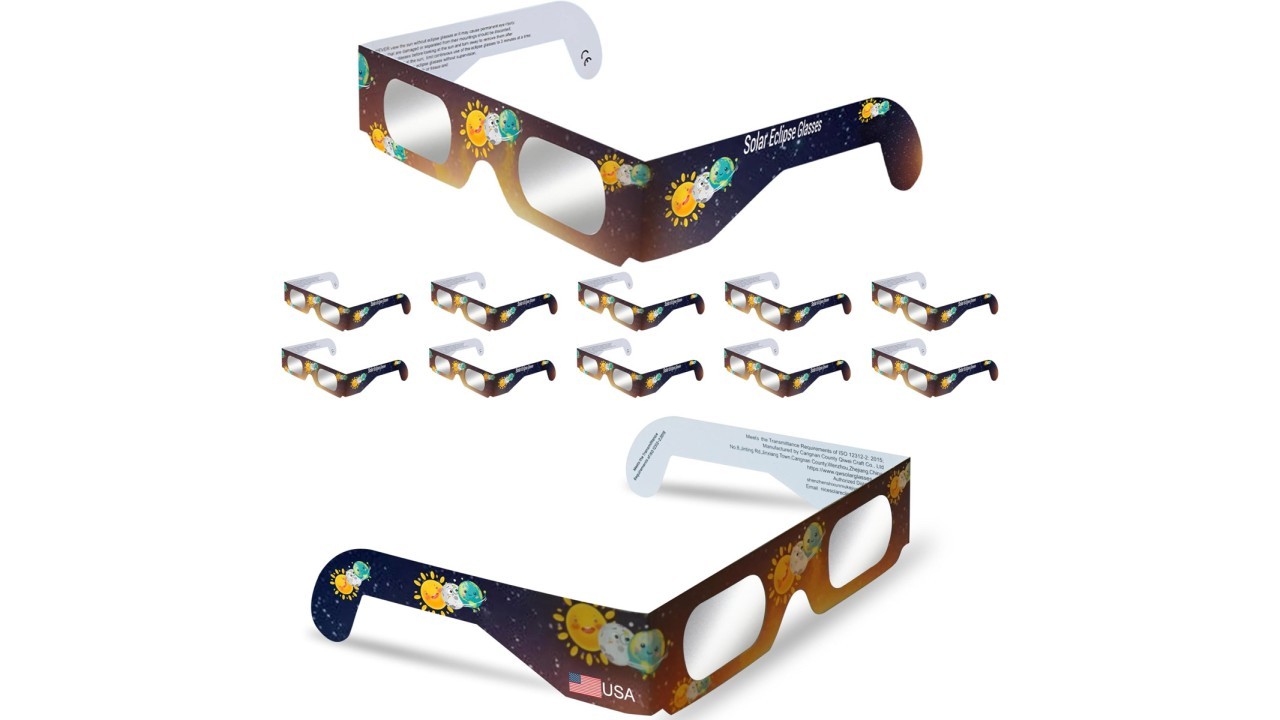 Save 20% on solar eclipse glasses ahead of Saturday's eclipse