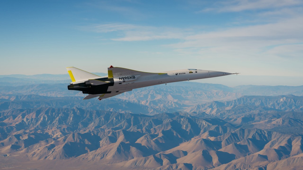 Boom Supersonic's XB-1 jet sets new speed record during 7th test flight