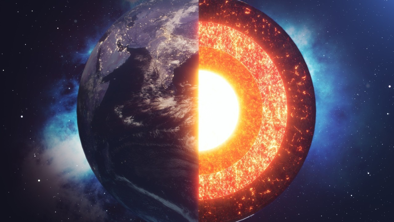 How has Earth's core stayed as hot as the sun's surface for billions of years?