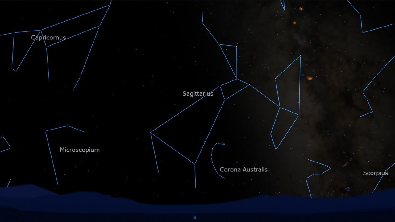 Is the Sagittarius constellation a teapot or an archer?