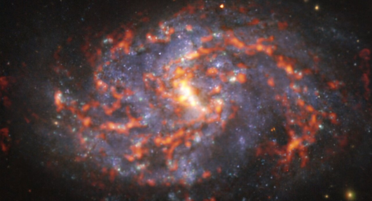 Behold the coiled beauty of this snake-like galaxy 80 million light-years from Earth