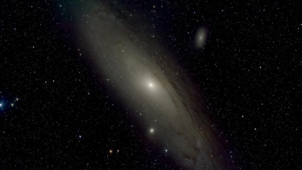 China's new wide-field survey telescope scopes out Andromeda galaxy