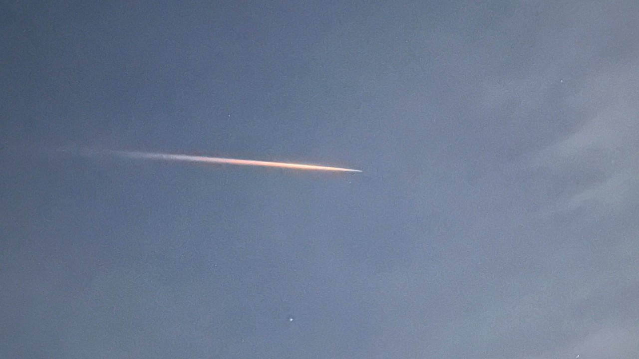 Watch likely Chinese rocket body burn up over Texas (video)