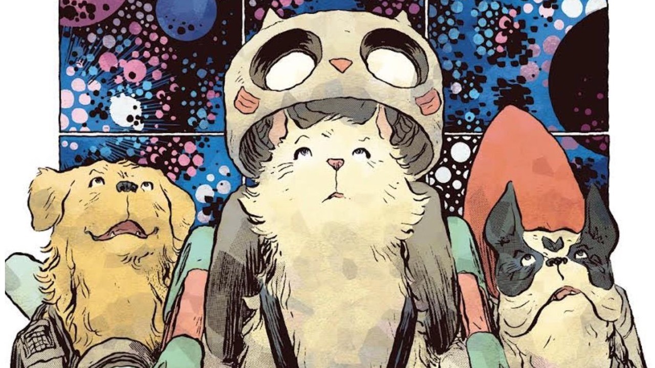 Cats and dogs in space! Pets crash onto an alien planet in 'Man's Best' miniseries (exclusive)