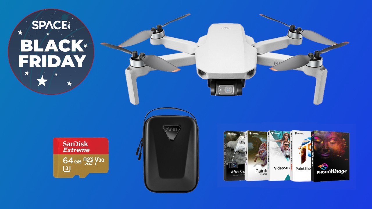 Save nearly $200 on this beginner-friendly DJI Mini 2 drone bundle in Black Friday sale