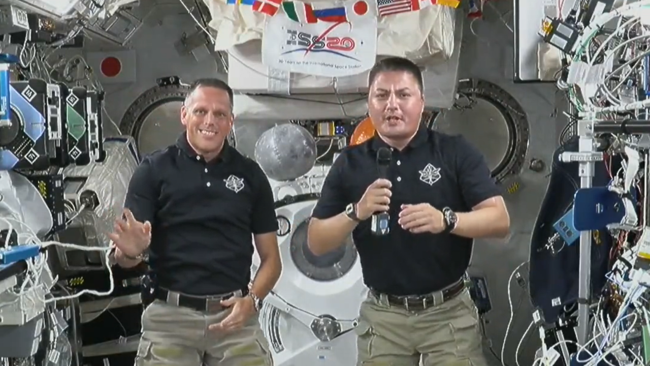 Astronauts celebrate July 4 in space and pay honor to Houston