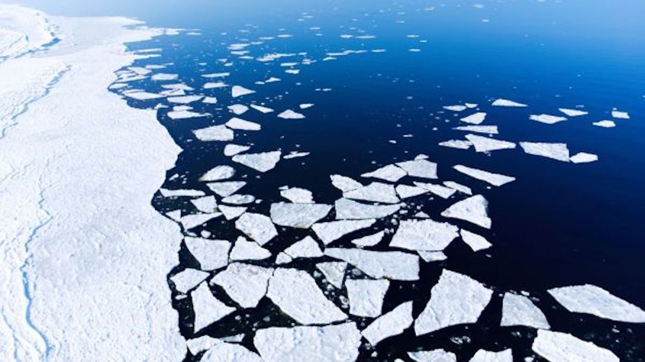 Antarctica's sea ice reaches its lowest level since records began, for the 2nd year in a row