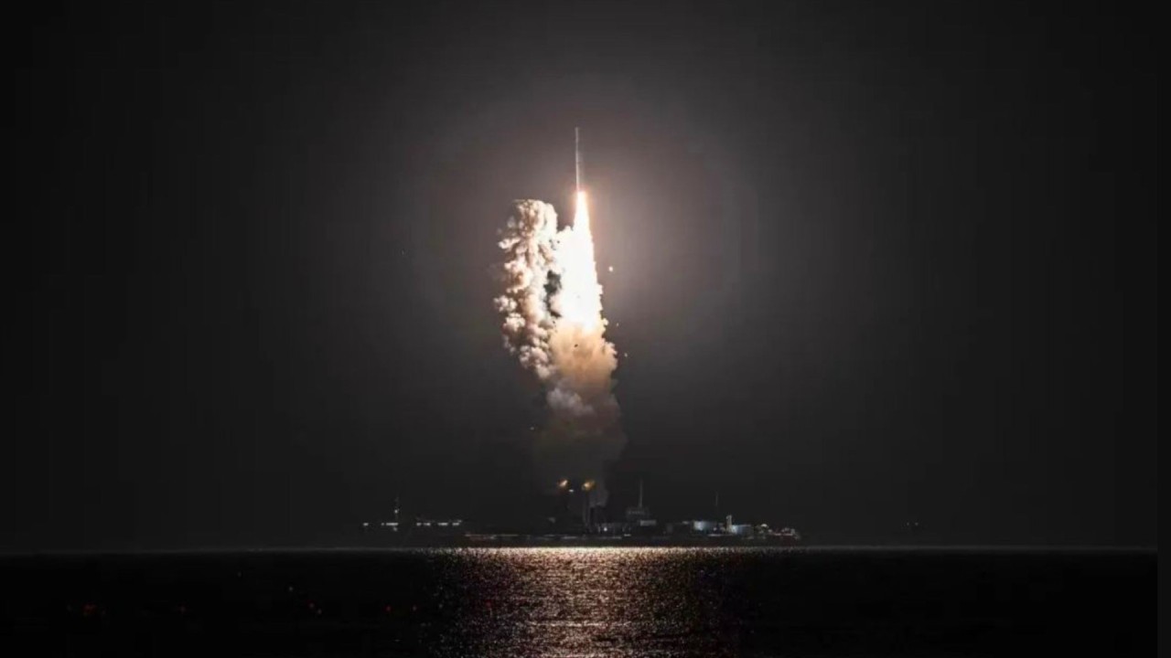 China launches pair of navigation enhancement satellites from sea platform