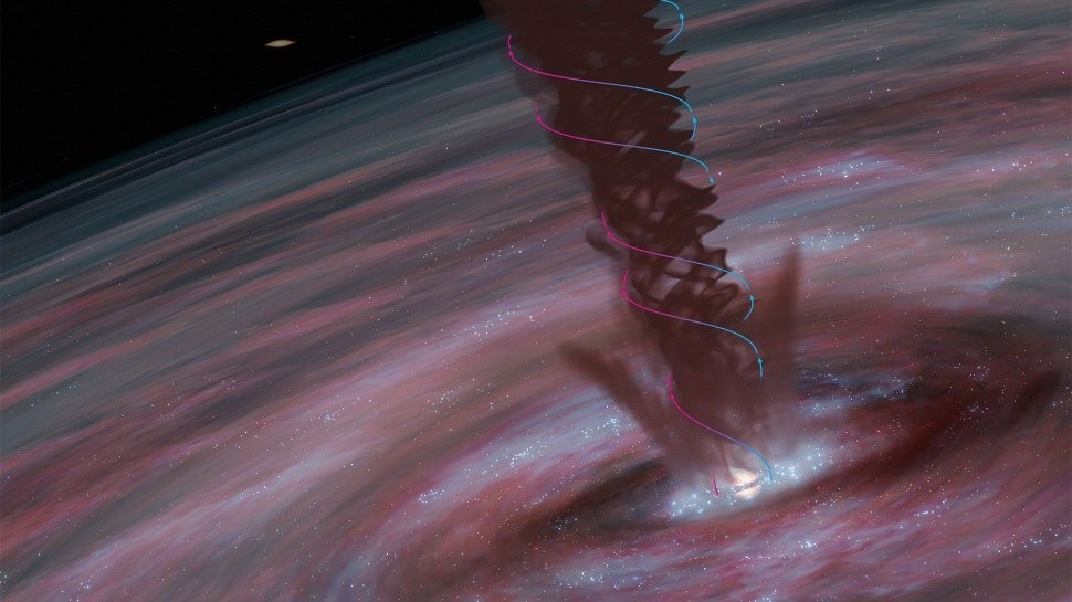 Magnetic vortices may help feed supermassive black holes. Here's how