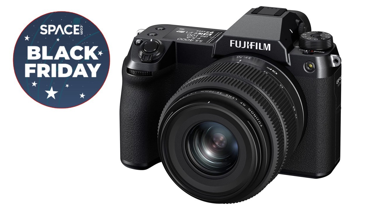 The Fujifilm GFX50S II is a huge $800 off this Cyber Monday