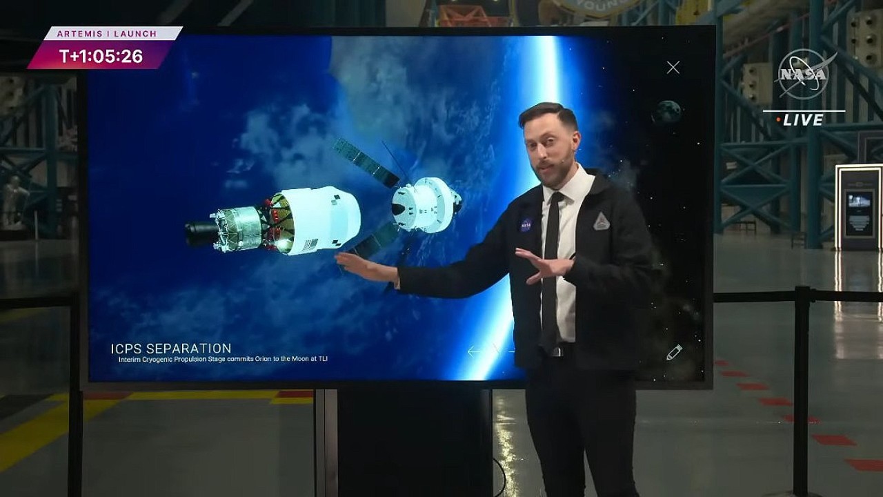 NASA's revolutionary Moonboard launched Artemis 1 coverage to new heights