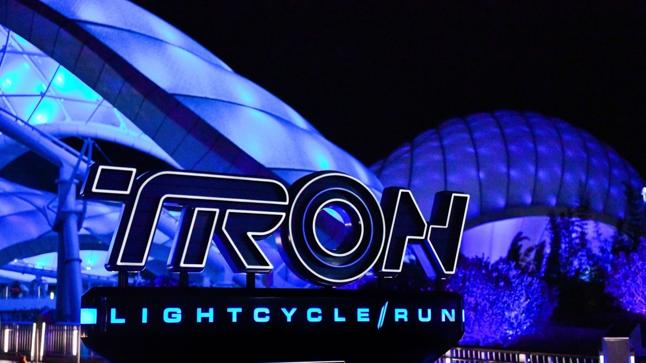 Disney's new Tron Lightcycle Run ride immerses fans in high-speed sci-fi action