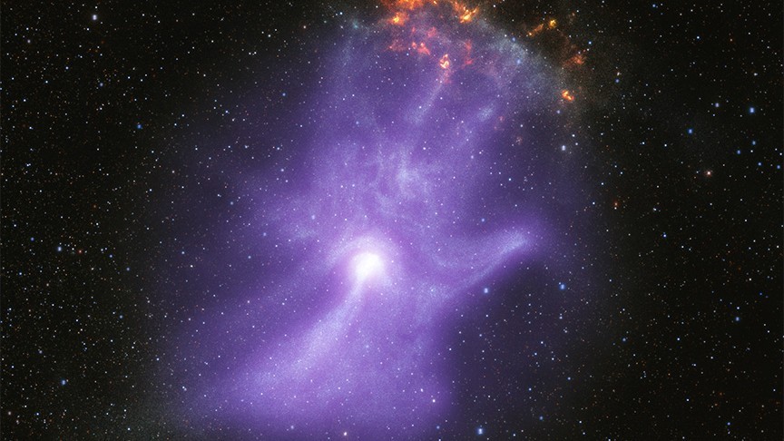 'Bones' of cosmic hand revealed in creepy NASA X-ray telescope views (video, photo)