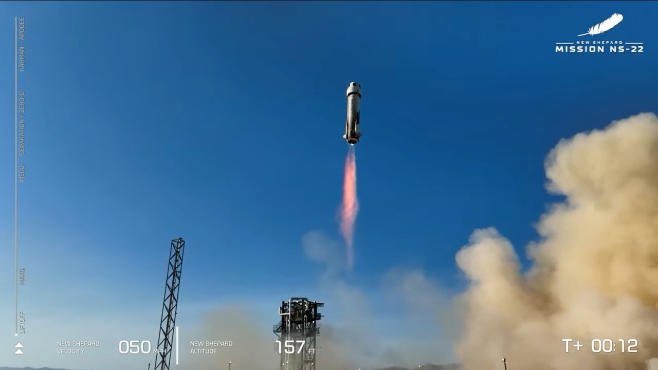 Watch Blue Origin launch 1st mission in 15 months today