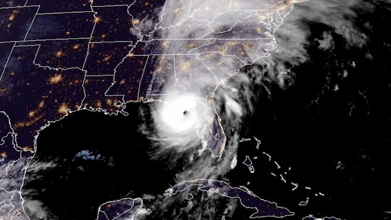 Satellites reveal Hurricane Helene's deadly fury as a monster Category 4 storm during landfall (videos)