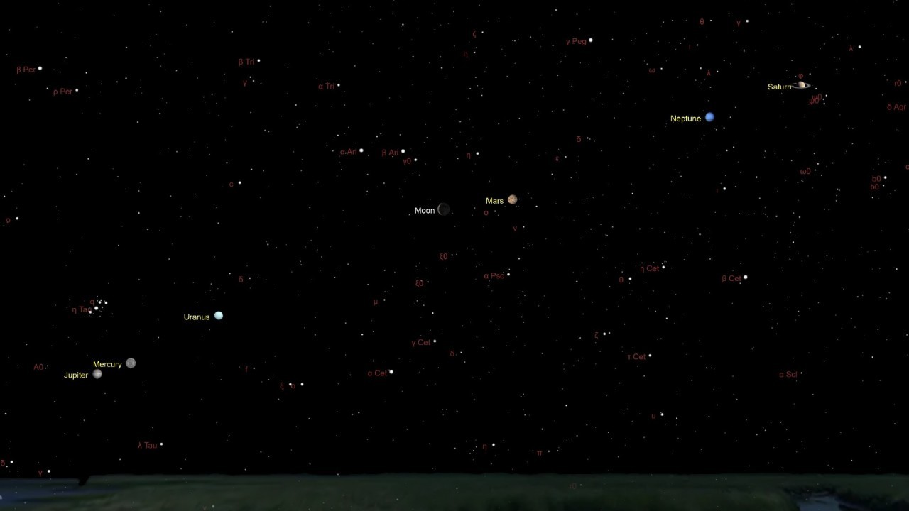 Will a 'rare' lineup of planets be visible to the naked eye in the night sky on June 3?