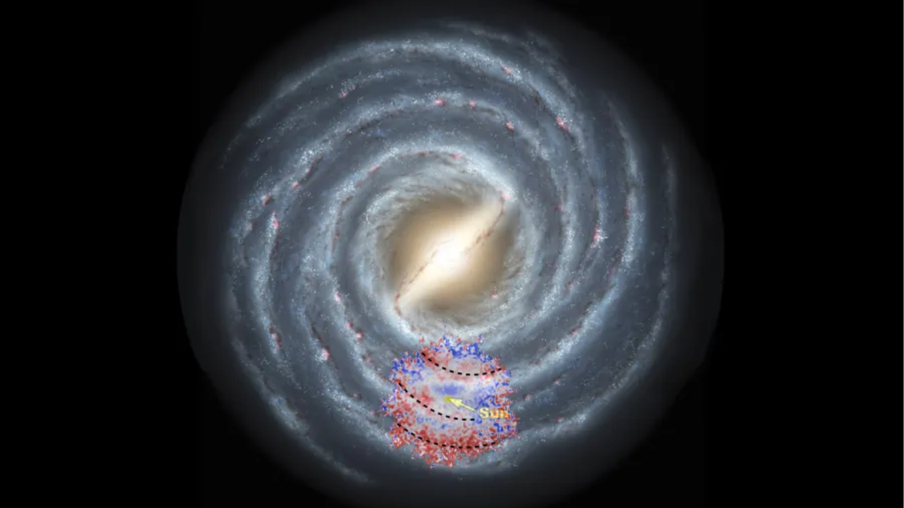 Milky Way galaxy's spiral arms revealed in stunning detail by chemical mapping