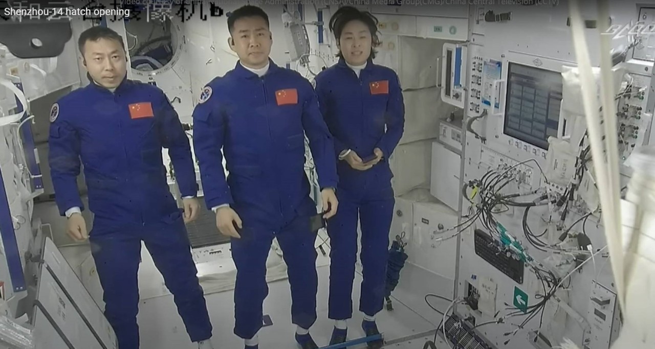 China's Shenzhou 14 astronauts mark busy 1st month aboard Tiangong space station