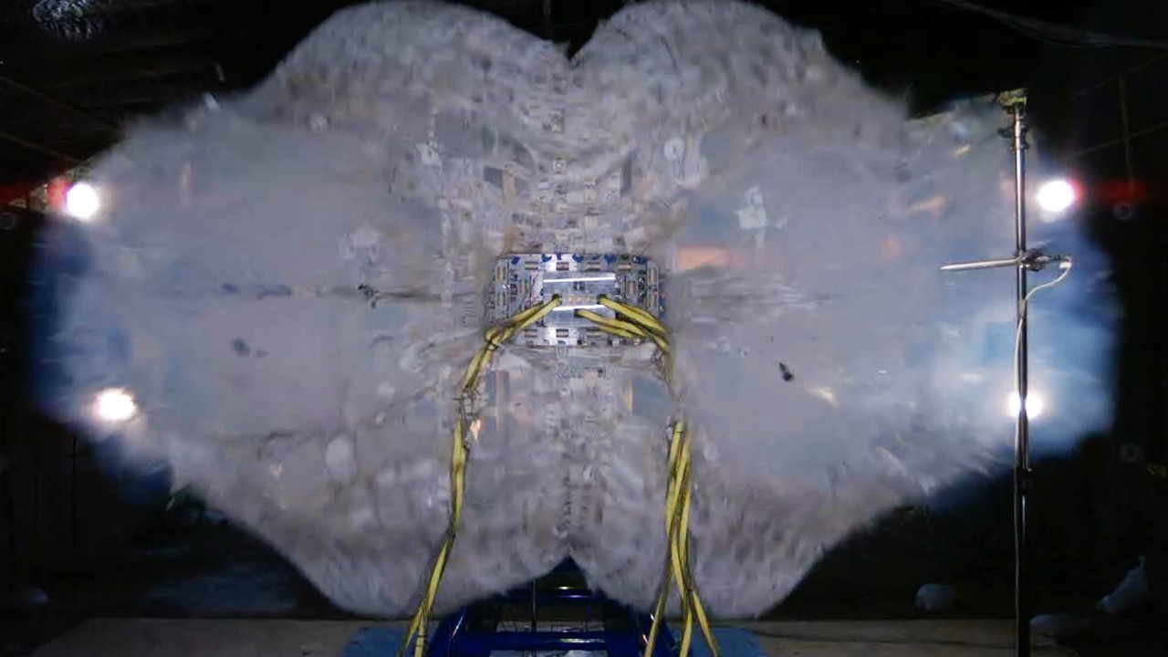 Bang! Inflatable space station module blows apart in explosive test (video)