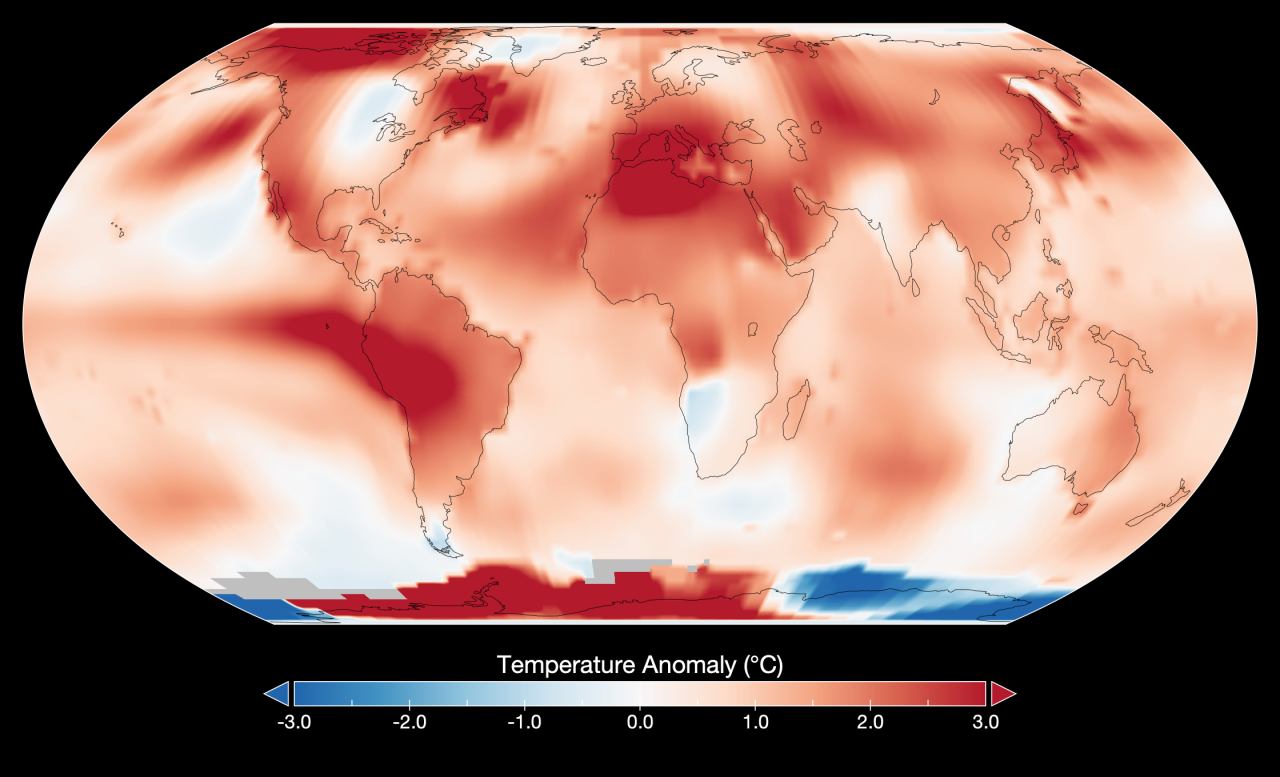 July 2023 was the hottest month since at least 1880, NASA says