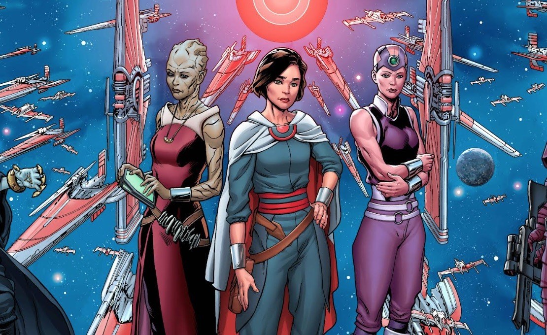 Crimson Dawn's Lady Qi'ra slays the Sith in Marvel Comics' 'Star Wars: Hidden Empire'