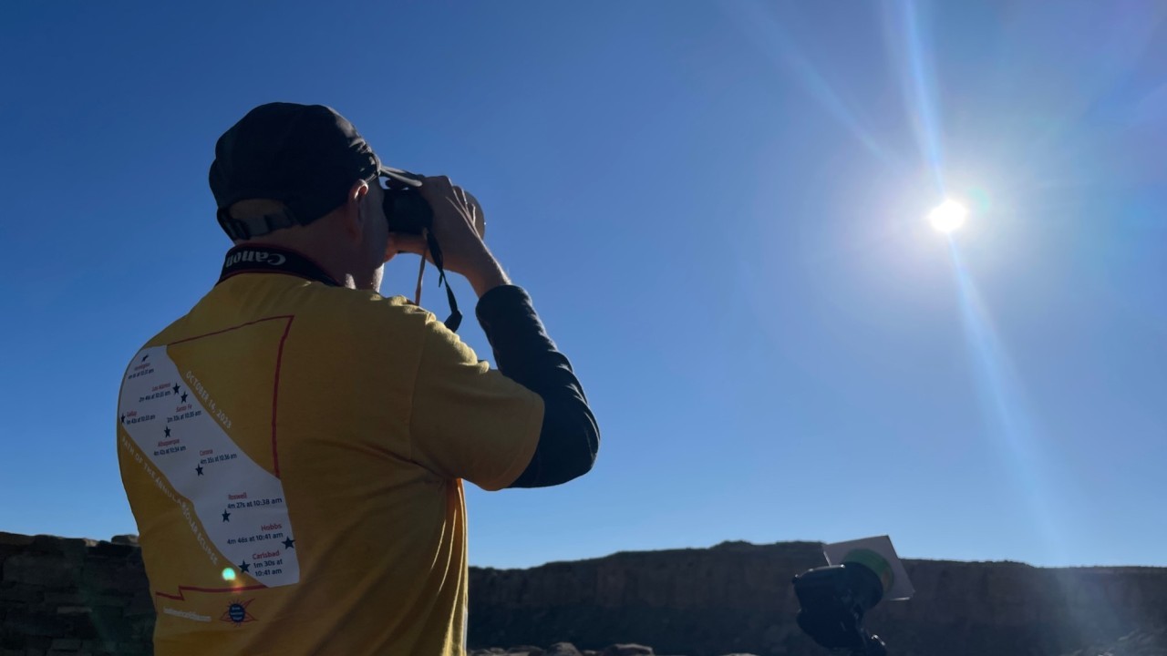 What the 'ring of fire' eclipse looked like from the home of ancient solar astronomy