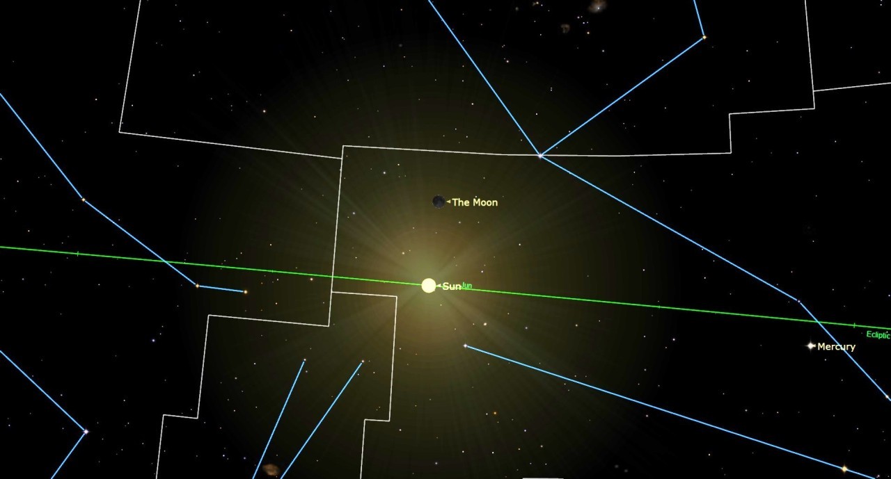 Use the dark new moon of June to see 5 visible in the sky