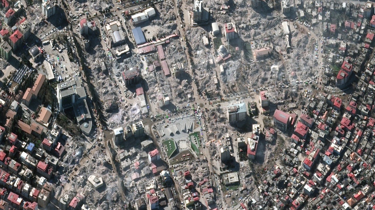 New satellite photos show surface cracks from devastating Turkey earthquake